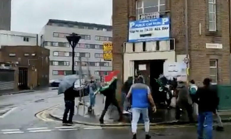 MEK elements attacked Iranian voters in Birmingham