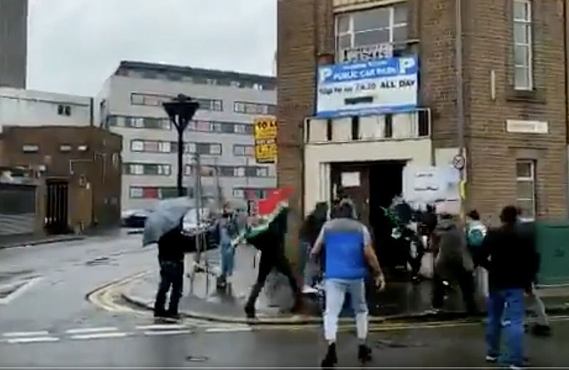 MEK elements attacked Iranian voters in Birmingham