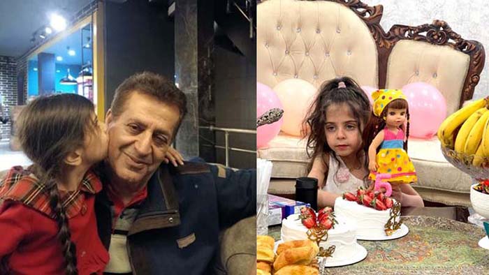 Ali Ekremi me vajzën e tij Nijajesh-in