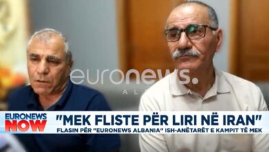 Mohmamdian and Moradi interview with Euronews Albania