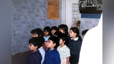 Fëmijët e Muxhahedine Khalk gjatë mësimit