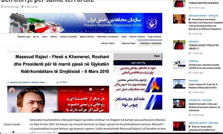 Rajavi threat Iran leaders to terror