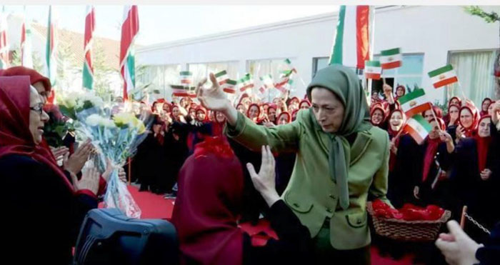 Maryam Rajavi in Albania