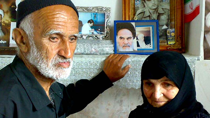 Parents of Mohammad Mehdi Sabet Rostami; the MEK hostage at Camp Ashraf 3